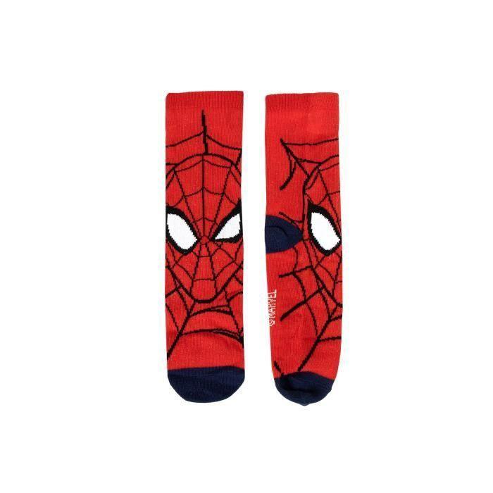 Chaussettes - CERDA - Spiderman - Pack de 3 - Douces et respirantes - Garçon