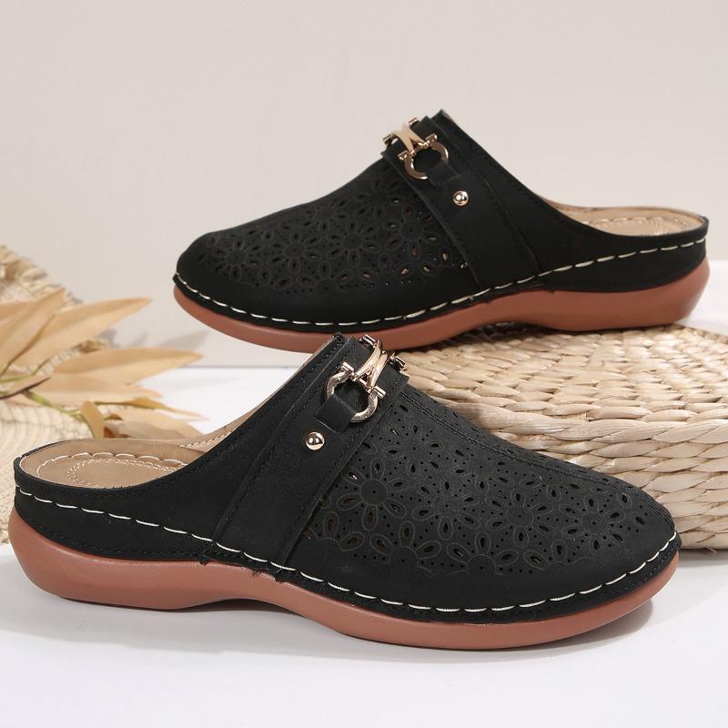 

Large size new bag head high heel women s sandals large size hollow chain cool slippers women 36