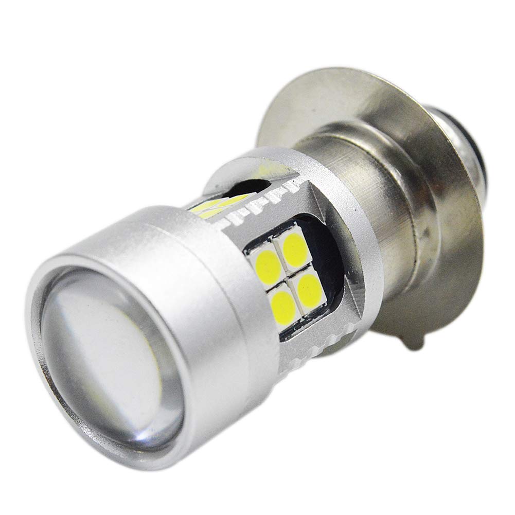 Ruiandsion P15D LED Headlight H6M Motorcycle Hi/Lo Switchable DC 10-80V белый