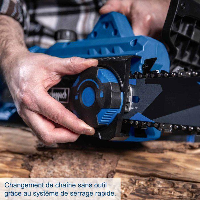 Tronçonneuse électrique SCHEPPACH - ECS1600 - Coupe max 34 cm - 1600W