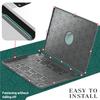 MacBook Pro 14-inch Air 15.3-inch Protective Case With Cooling Stand Anti-Slip PC Shell In Black Blue Gray Purple