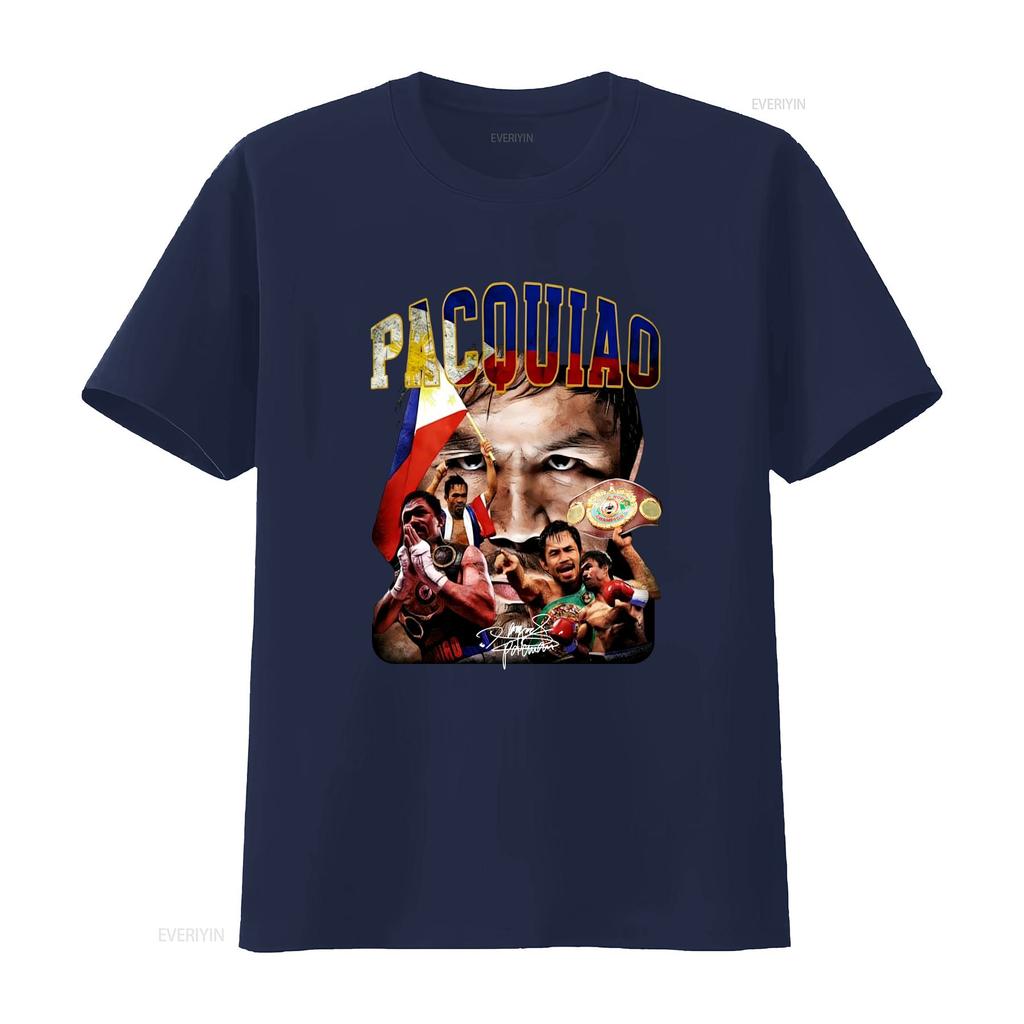Unisex Manny Pacquiao T-Shirt 15D73 für Freund Alle Größen S 4XL Vintage Gewaschen Grafik Atmungsaktiv Freizeit Leicht Vielseitig