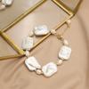 Baroque Bracelet Retro Design Bracelet Plated Real Gold High-end Niche Jewelry Light Luxury Natural Pearl Bracelet