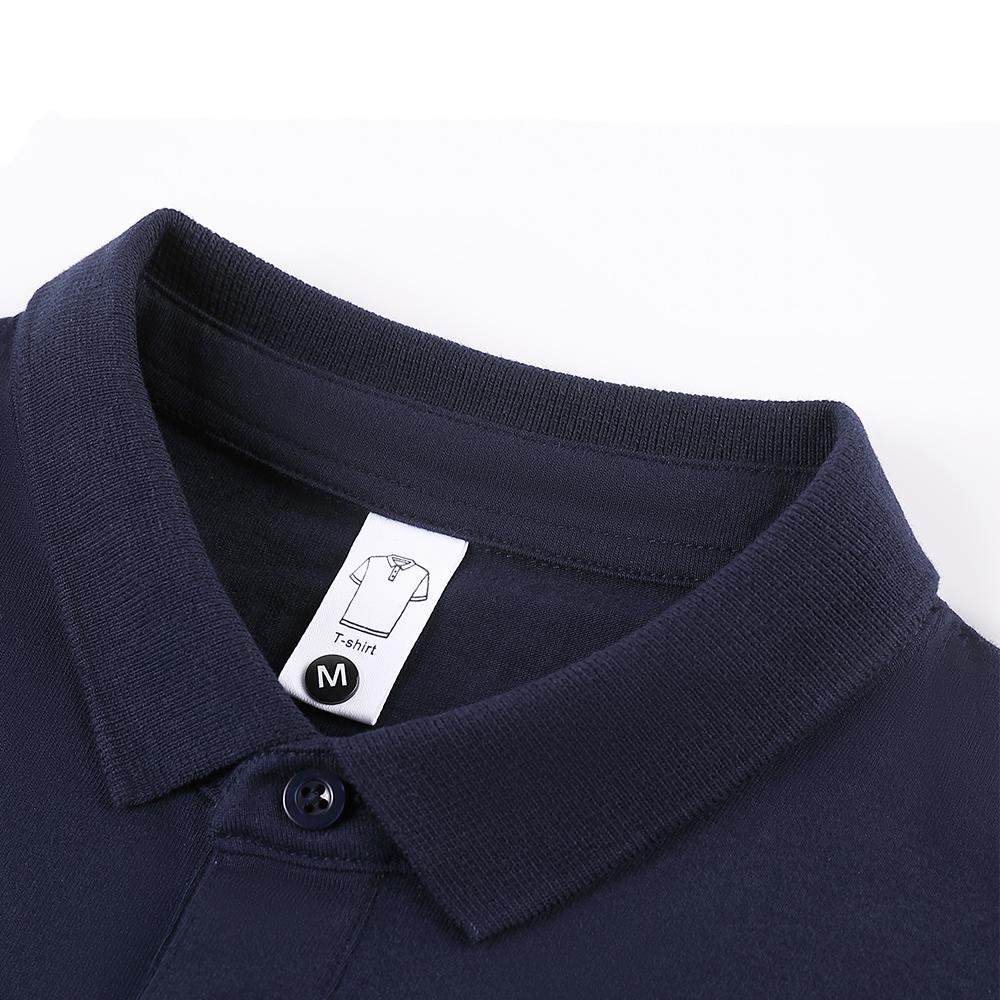 Sommer Herren Damen Kurzarm Revers Poloshirt, Baumwoll-Top in Leinwandbindung, Hochwertiges Weiches Businesshemd, Outdoor-Sport T-Shirt Unifarbe