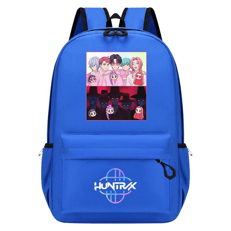 Kpop cazademonios cazademonios grupo de chicas mochila periférica niño niña estudiante mochila de dibujos animados niños de moda