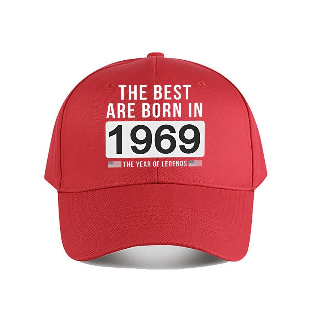 Born in  Retro Year Art Baseball Cap Fashion Outdoor Sports Sunhat Unisex Snapback Cap Womens