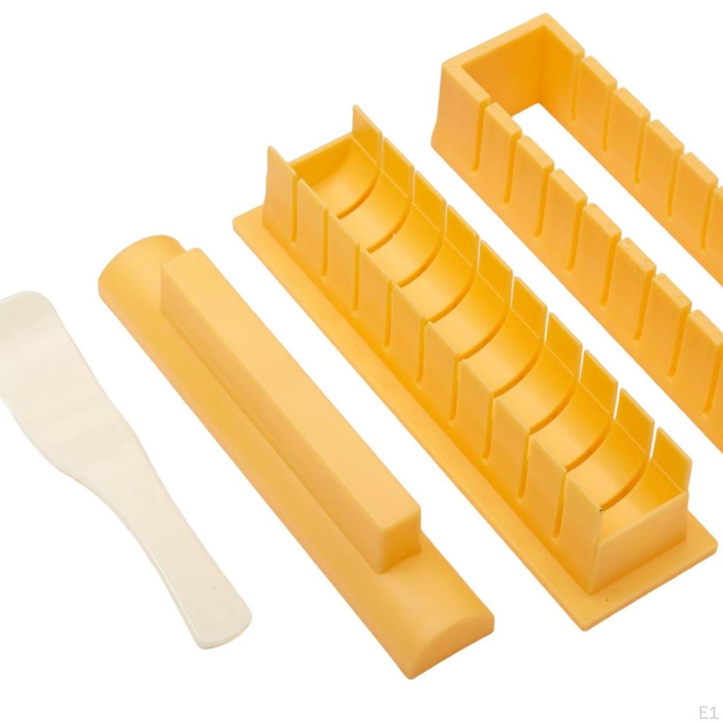Sushi Making Kit Rice Roller Handling Utensil HIPS Material Construction Suitable for Home Dining