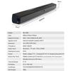 Wireless Surround Sound Bar 4 Speaker System BT Subwoofer TV Home Theater Remote