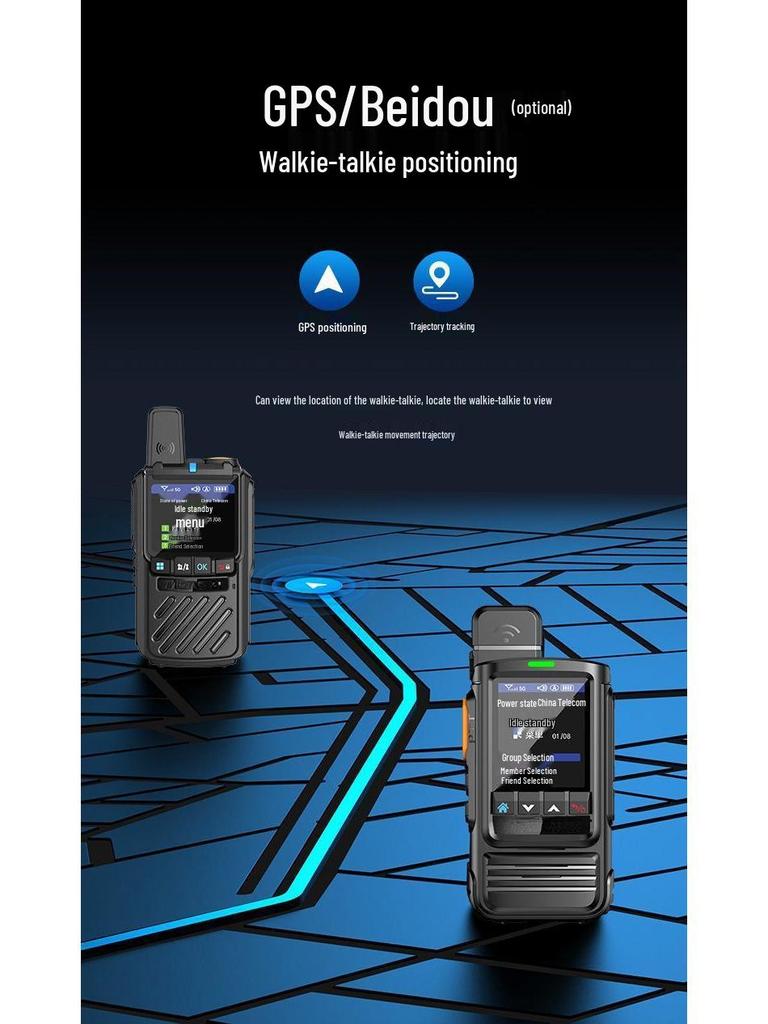 National Ultra-Thin Walkie-Talkie with Unlimited Range for Construction Sites