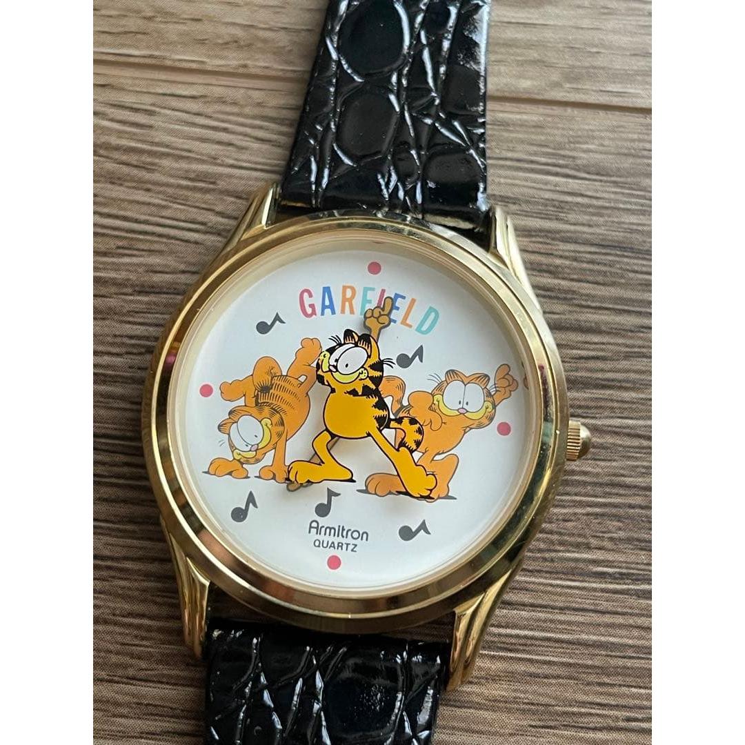 Used Rare unused retro Armitron Garfield vintage watch