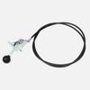 055802000 Throttle Cable Replace for Mower Throttle Replace OEM 055-8020-00 57inches Throttle Cable