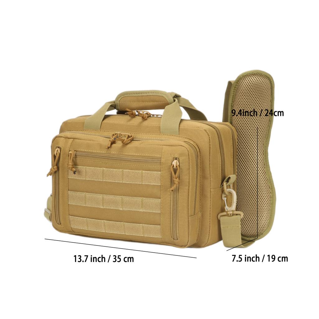 Multi-functional CS equipment outdoor storage gun bag with large capacity and waterproof