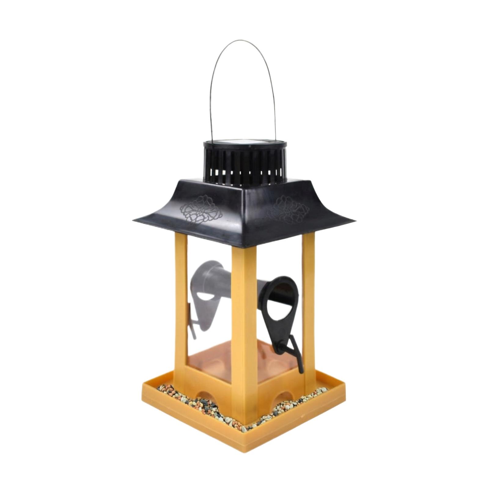 

Outdoor Bird Feeder, Semi-automatic -spillage Feeding Device For Outdoor Balconies, Courtyard Hanging Feeder One Size