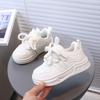 White Sneakers Baby Athletic Shoes Spring/Autumn New Girls Casual Shoes Boys Toddler Shoes Soft Sole Comfortable