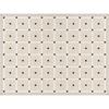 2024 French Cream Black Stone Carpet: Luxury Living Room & Bedroom Floor Mat