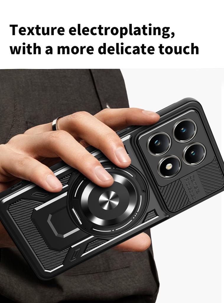 Funda Case for Xiaomi 15T Pro 5G Xiaomi15t Xiao Mi 15t Mi15t 15tpro Phone Protective Case with Bracket