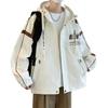 Spring and Autumn Teen Jacket Junior High School Student Trend Hooded Jacket Versatile Casual Jacket