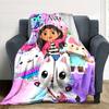 Customizable Gaby's Bubble House4 Throw Blanket – Personalized Name, All-Season Cozy Snug Blanket, Machine Washable, Personalized Blanket