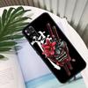 Samurai Oni Mask Funda For Xiaomi Redmi Note 13 10 11 12 14 15 Pro Plus Case For Redmi 15C 12C 13C 14C 10C 15