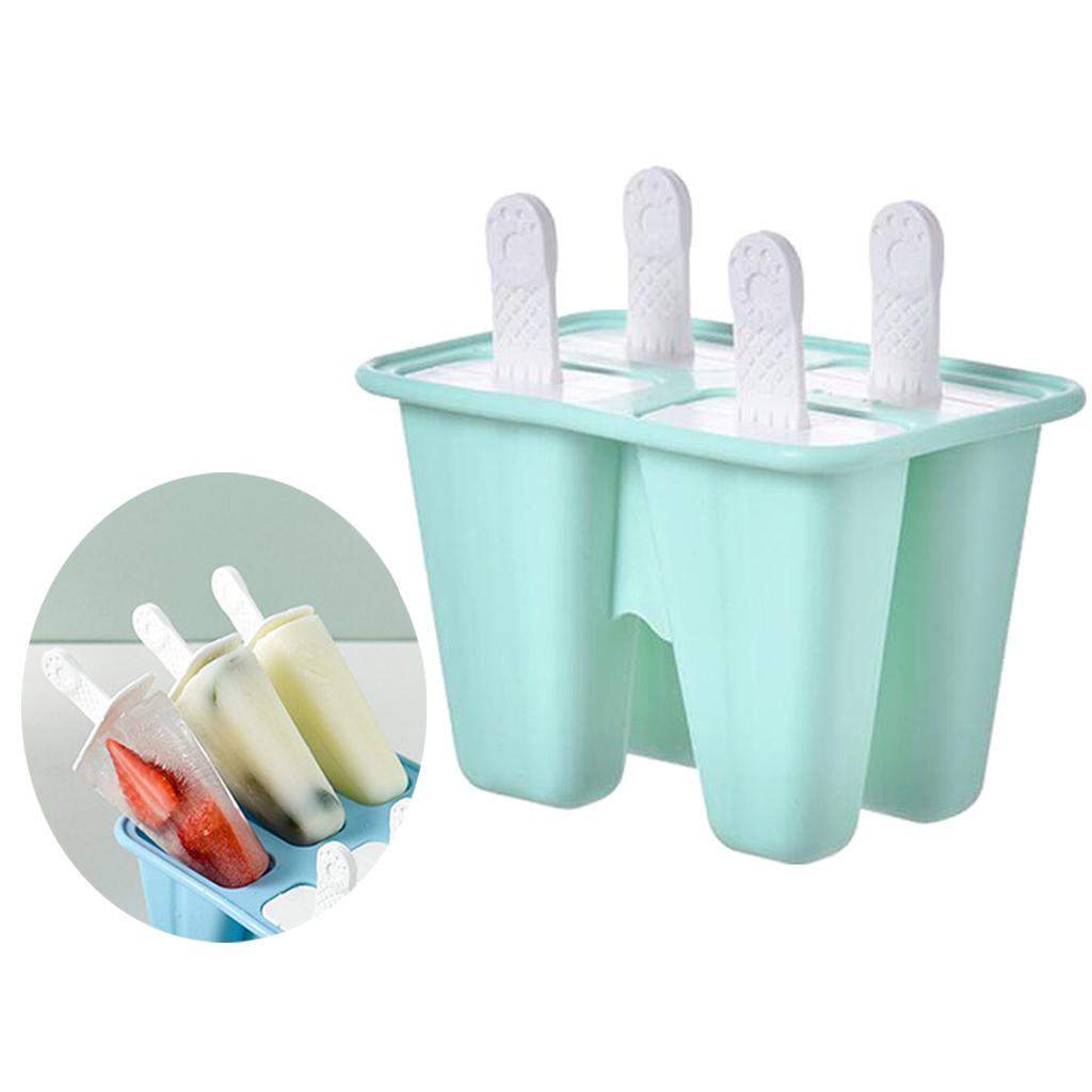 sicle Silicone Ice Molds DIY Juice Bar Frozen Dessert Ice Cream BPA Free