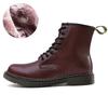 Men's Large-Size European Style Two-Layer Cowhide Martin Boots for Workwear and Casual Wear