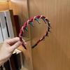 3Pcs Faux Pearl Headband Women Comfortable High Skull Shape Wide Hairband Retro Style Bridal Hair Accessory
