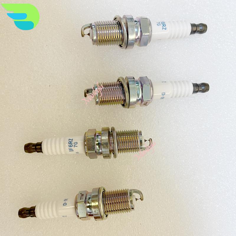 4PCS Double Iridium Spark Plug For Candles NISSAN 22401-53V16 SUBARU 22401-AA400 VOLVO 30637308 8692072