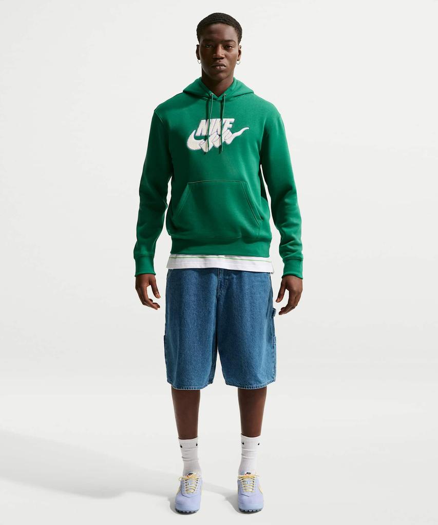 Sportswear Club Fleece Hoodie M - Malachite / If0690-365