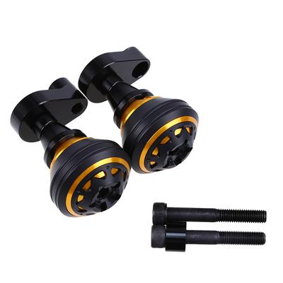 1 Paar Motorrad Rahmenschleifer Protektoren Für Yamaha R1 2004-2006 Roller Sturzschutz Aluminium Gold