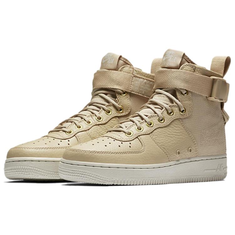 New Nike Sf Air Force 1 Mid Mushroom Women's AA3966-200