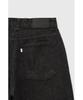 YOUTH Wide Denim Pants - Washed Black