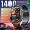 New Men Military Outdoor 1400mAh Battery GPS Smart Watch 10ATM Waterproof Swim Watches 2.01-inch HD Bluetooth Call Smartwatch