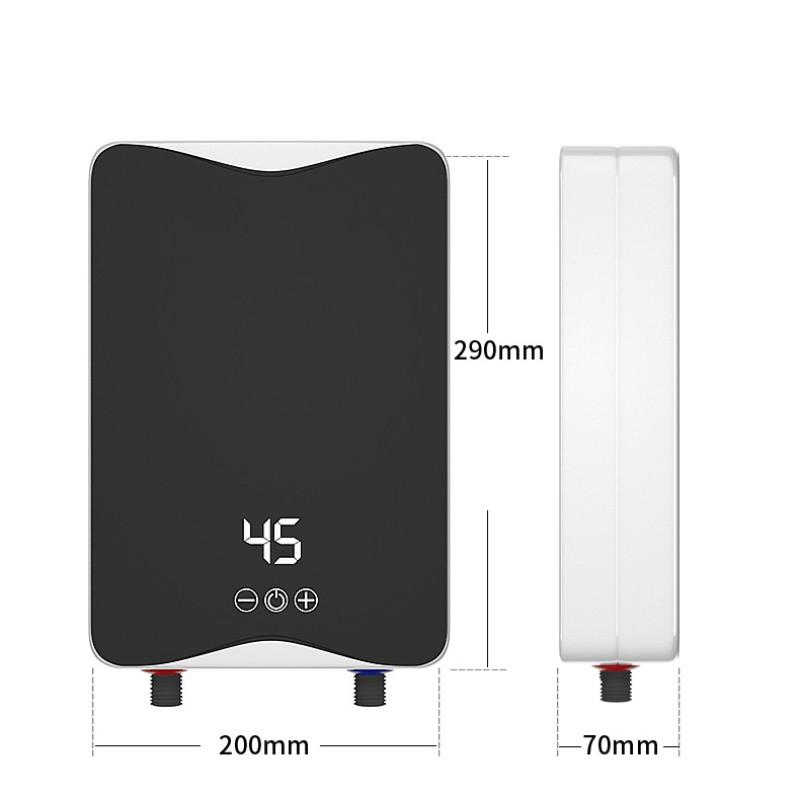 5500W Intelligent Variable Frequency Constant Temperature Water Heater Small Instant Shower Electric Water Heater