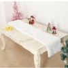 Soft Shaggy Faux Fur Table Runner 183x37cm Christmas Table Runner  Cabinet
