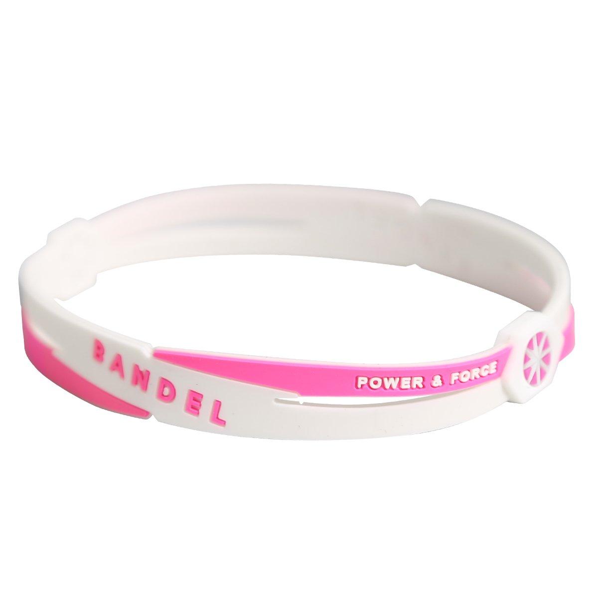 

БРАСЛЕТ НА НОГУ BANDEL Cross (Белый x Розовый) Размер L: 25.0см Модель 2017 года