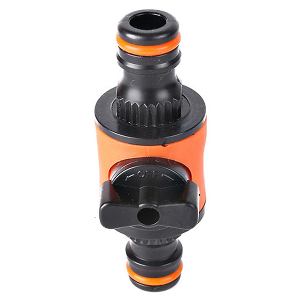 Schlauchverbinder ABS TPR Verbinder Gartenschlauch Orange