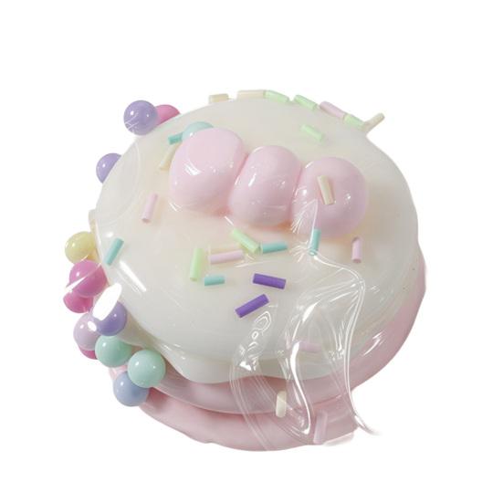 Relief Souffle Squeeze Toy Simulated Chocolate Bread Cheese Cake Sensory Toy Simulated