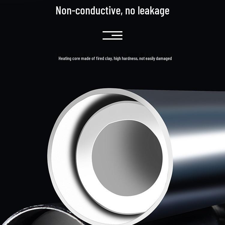 Leistungsstarkes elektrisches Lötkolben-Set mit Holzgriff & Lila Kupfer-Spitzen