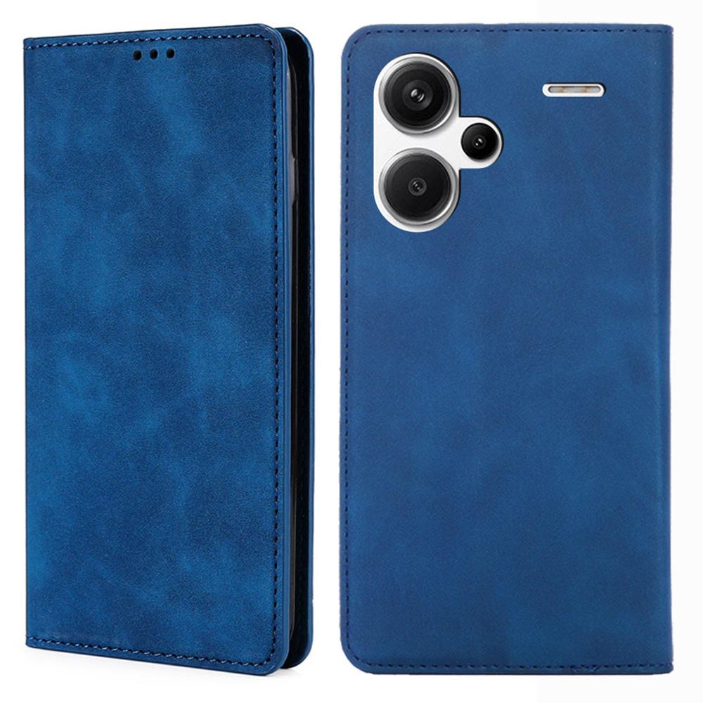 For Xiaomi Redmi Note 13 Pro+ 5G Case Skin-touch PU Leather Card Holder Phone Cover