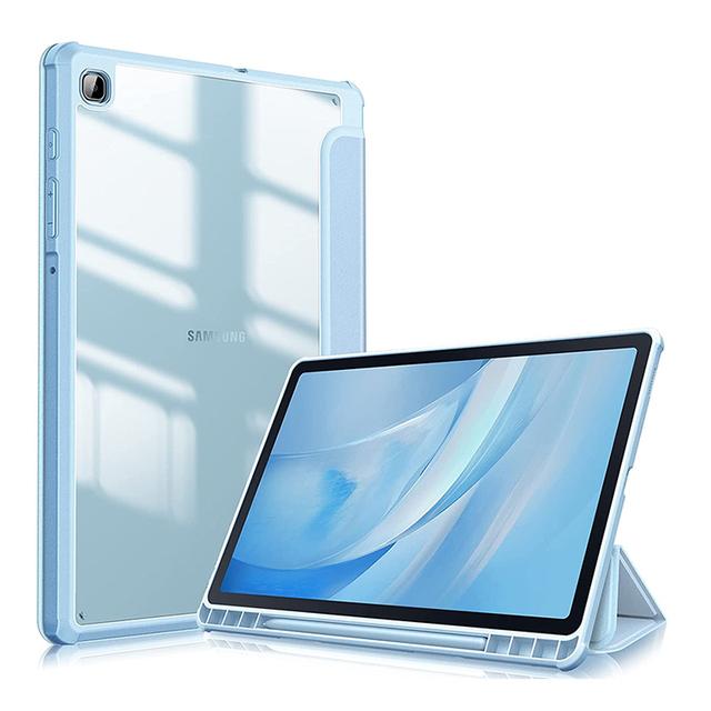 

Противоударный чехол для Samsung Galaxy Tab S6 Lite 10,4 дюйма 2022 2020, чехол для планшета Tab S6 Lite P610 P613, чехол с держателем S Pen S6 Lite 2022 P613 небесно-голубой
