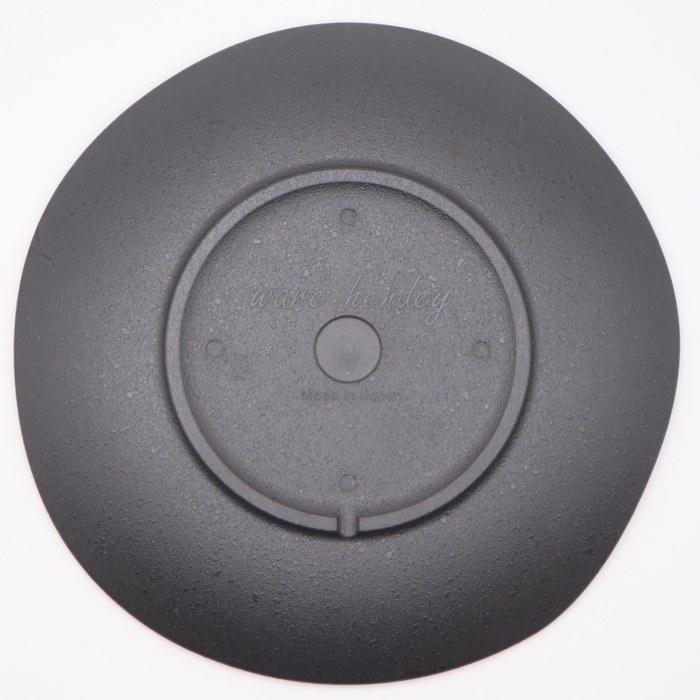 [Ware Hendey] Design Plate 16.5cm - Premium Black