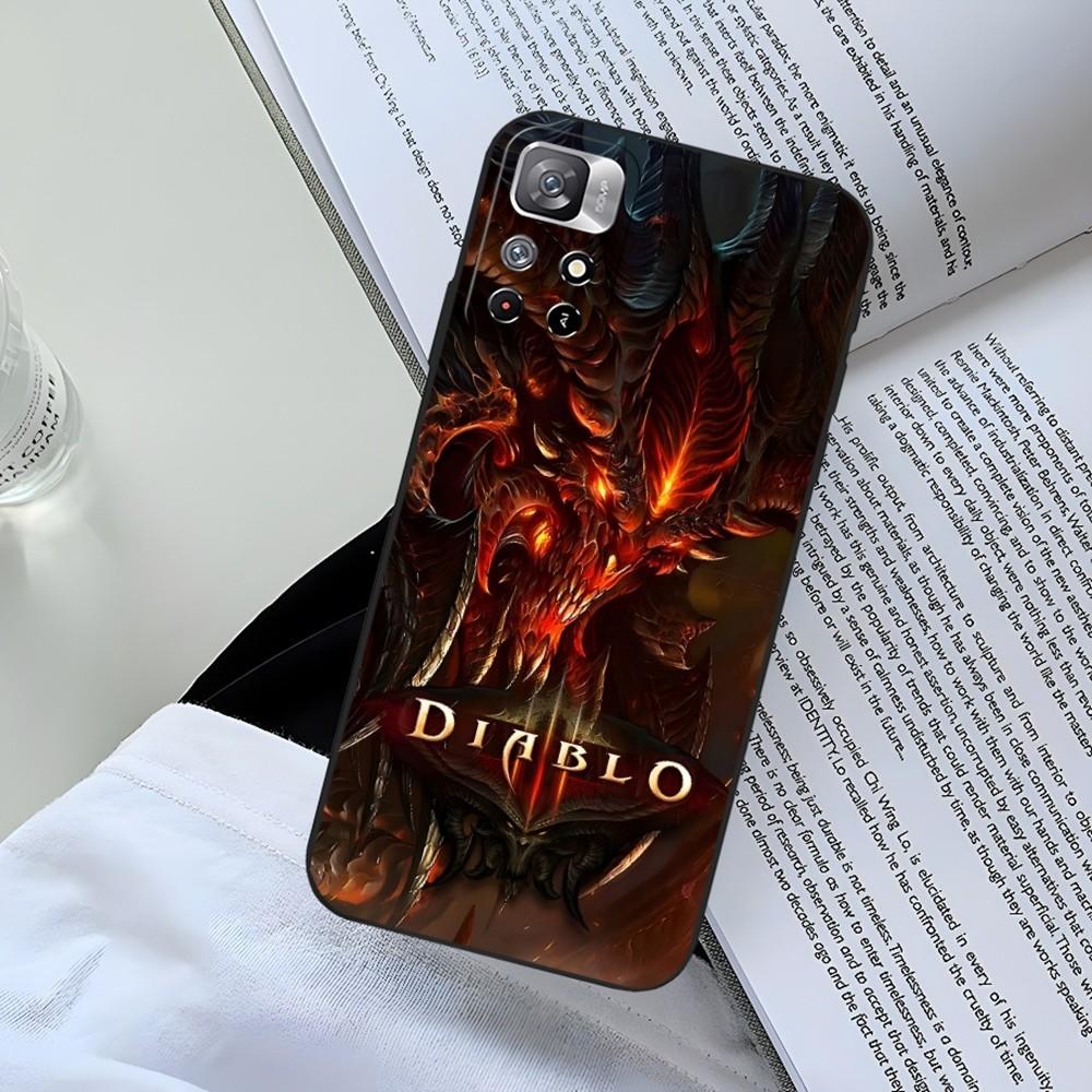 Hot Game Diablo Phone Case for Xiaomi Redmi Note 14 13 12 11 9 Ultra 10 Lite Poco F4 F5 X5 Pro Plus Cover