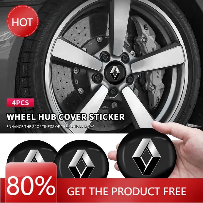 2026 Hete Voor Renault Naafdoppen Voor Renault Trafic Clio Laguna 2 Megane 2 3 Duster Logan Captur koleos 4 Stuks 56mm Auto Wiel Center