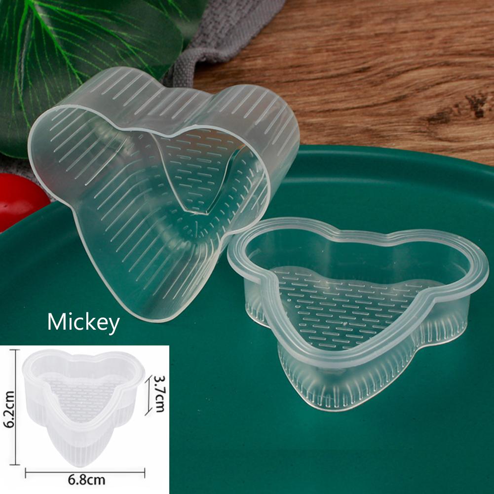 Kitchen Gadgets Onigiri Rice Set Cartoon Sushi Rolls Sushi Mold Japanese Ball Bento Press Maker Mold DIY Tools Kit Accessories