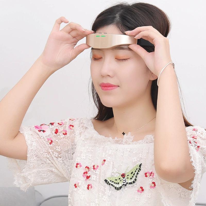 Dispositivo de masaje para la cabeza EMS masajeador inteligente portátil inalámbrico para dormir