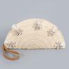 Fashionable Dumpling Bag Summer  Fashionable Straw Woven Clutch Bag for Women, Rattan Woven Straw Bag