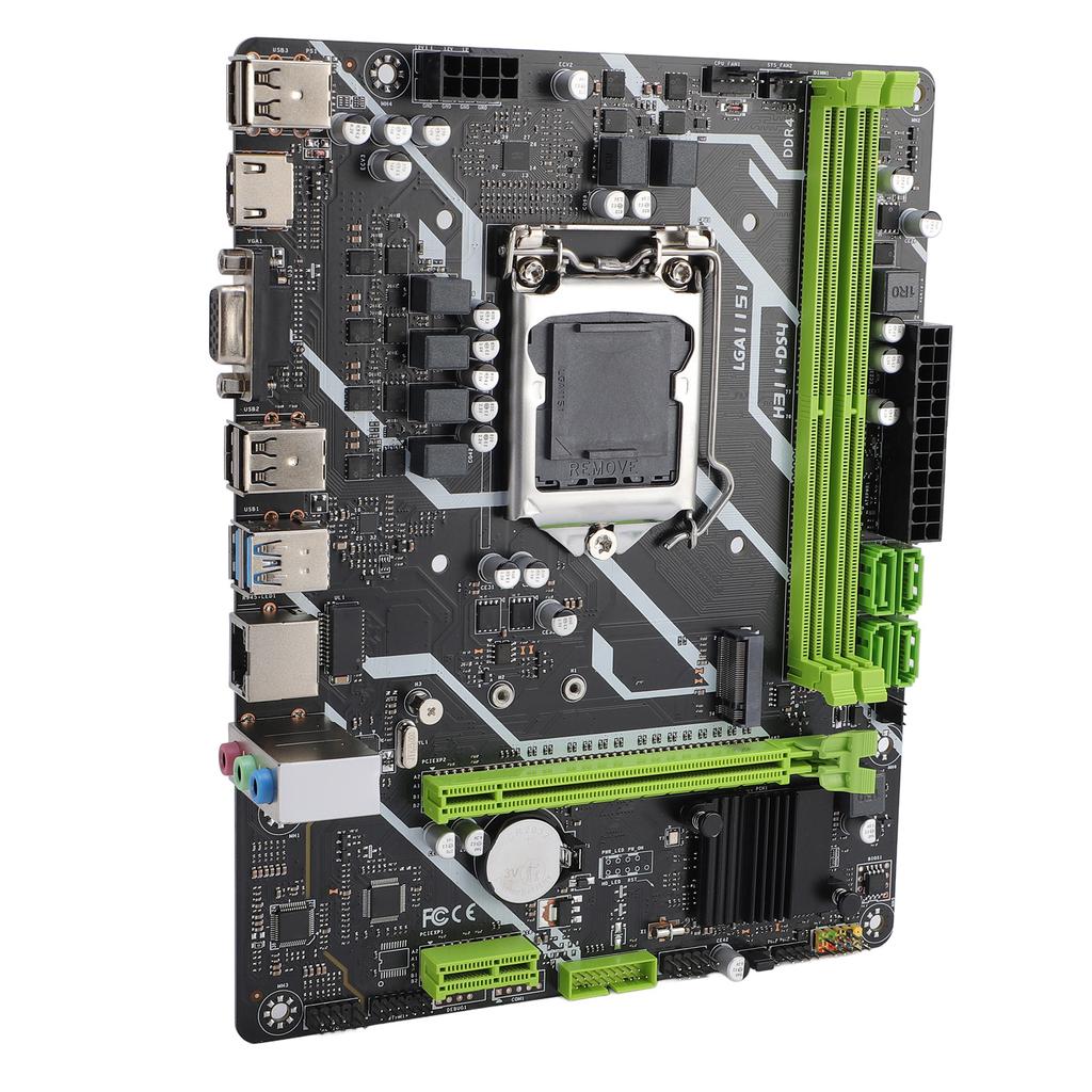 Placa Base para Ordenador de Escritorio H311 DS4 LGA1151 Memoria DDR4 de Doble Canal NVME M.2 PCI E 16X para Core I6 I7 I8 I9