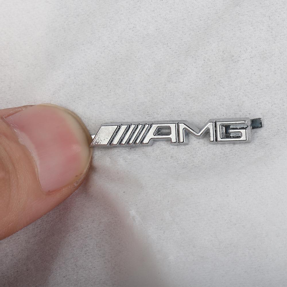 

3D Metal Logo Car Small Badge Decoration DIY Styling Accessories For MERCEDES BENZ AMG W203 W204 W205 W209 W210 W211 W212 W176 5PCS