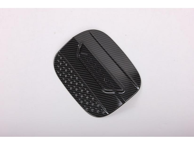 2018 Accord ABS Black Carbon Fiber Fuel Cap with Lettering Decor