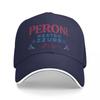 Gorra de Béisbol Peroni Nastro Azzurro Playa Rugby Unisex Sombreros Mujer